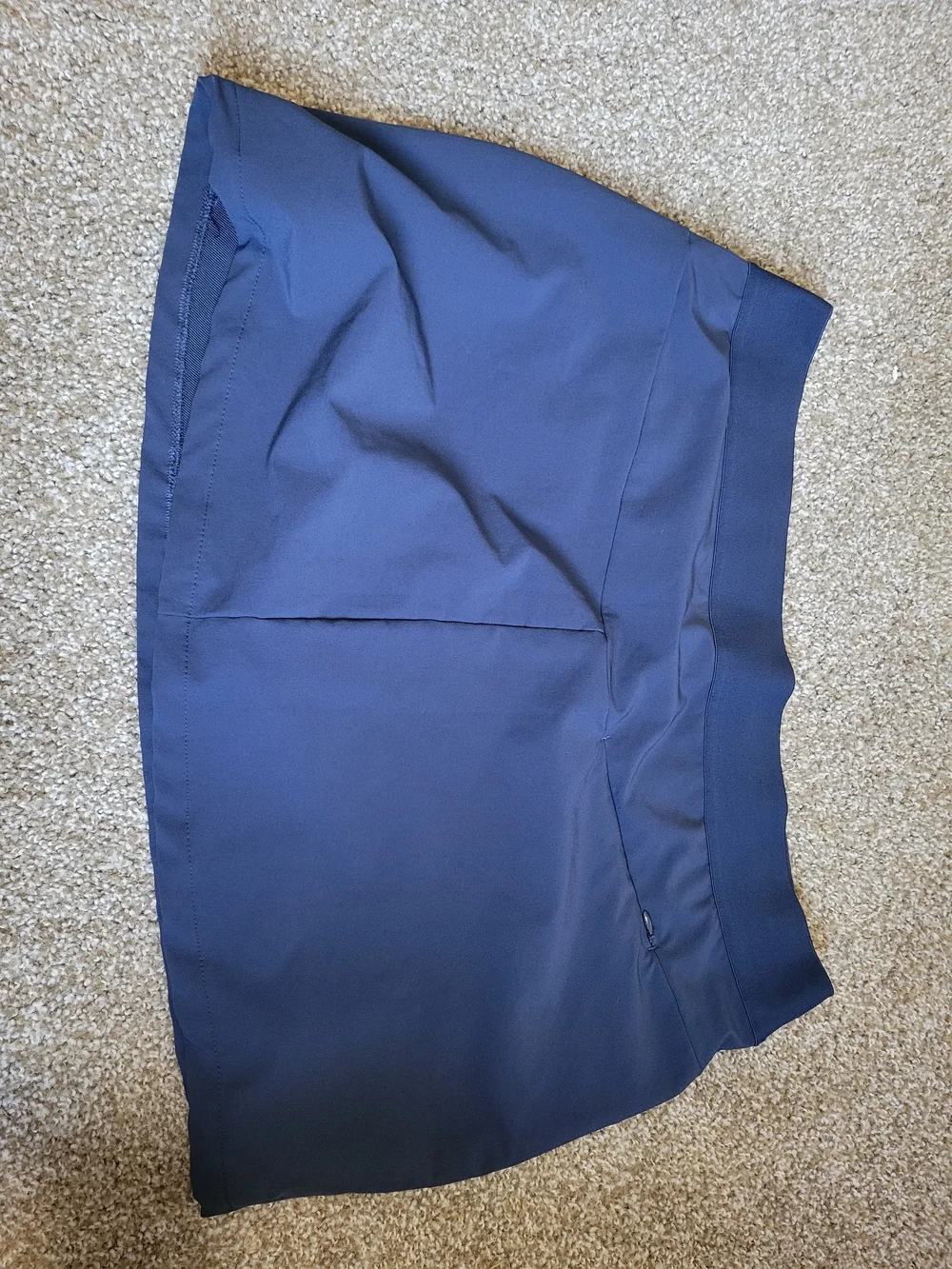 Greg Norman Women's Skort Golf/Tennis Size XL Navy Zippered Pockets Short